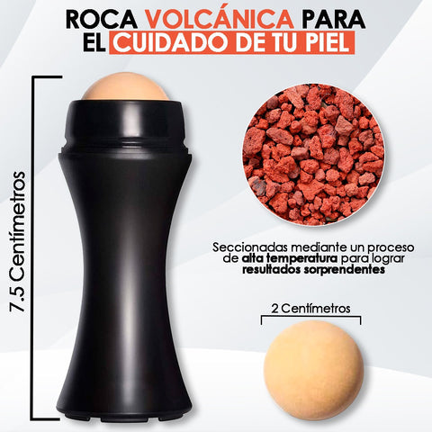 OilFree™ |PIEDRA VOLCANICA ABSORBENTE DE GRASA FACIAL
