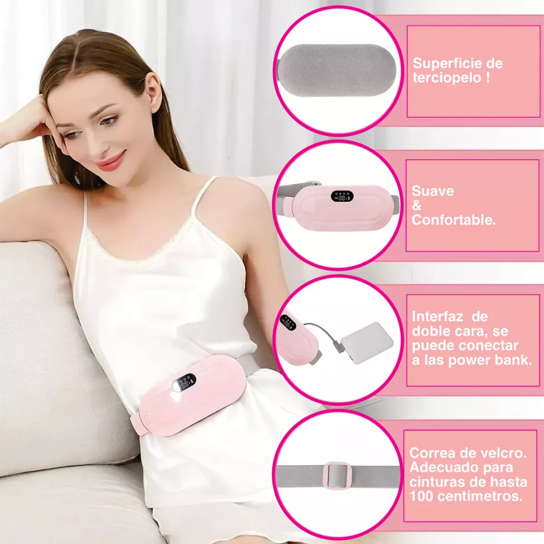 ByeColik™ |CINTURON TERMICO PARA COLICOS Y CALAMBRES MENSTRUALES