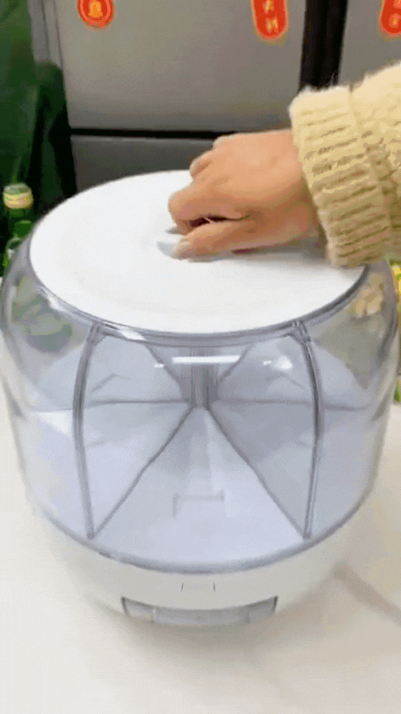 FreshKeeper™ | Dispensador Alimentario Giratorio 6 en 1