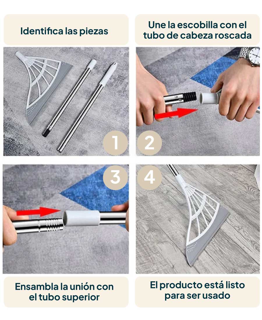 OmniClean360™ | Escobilla Mágica Multifuncional