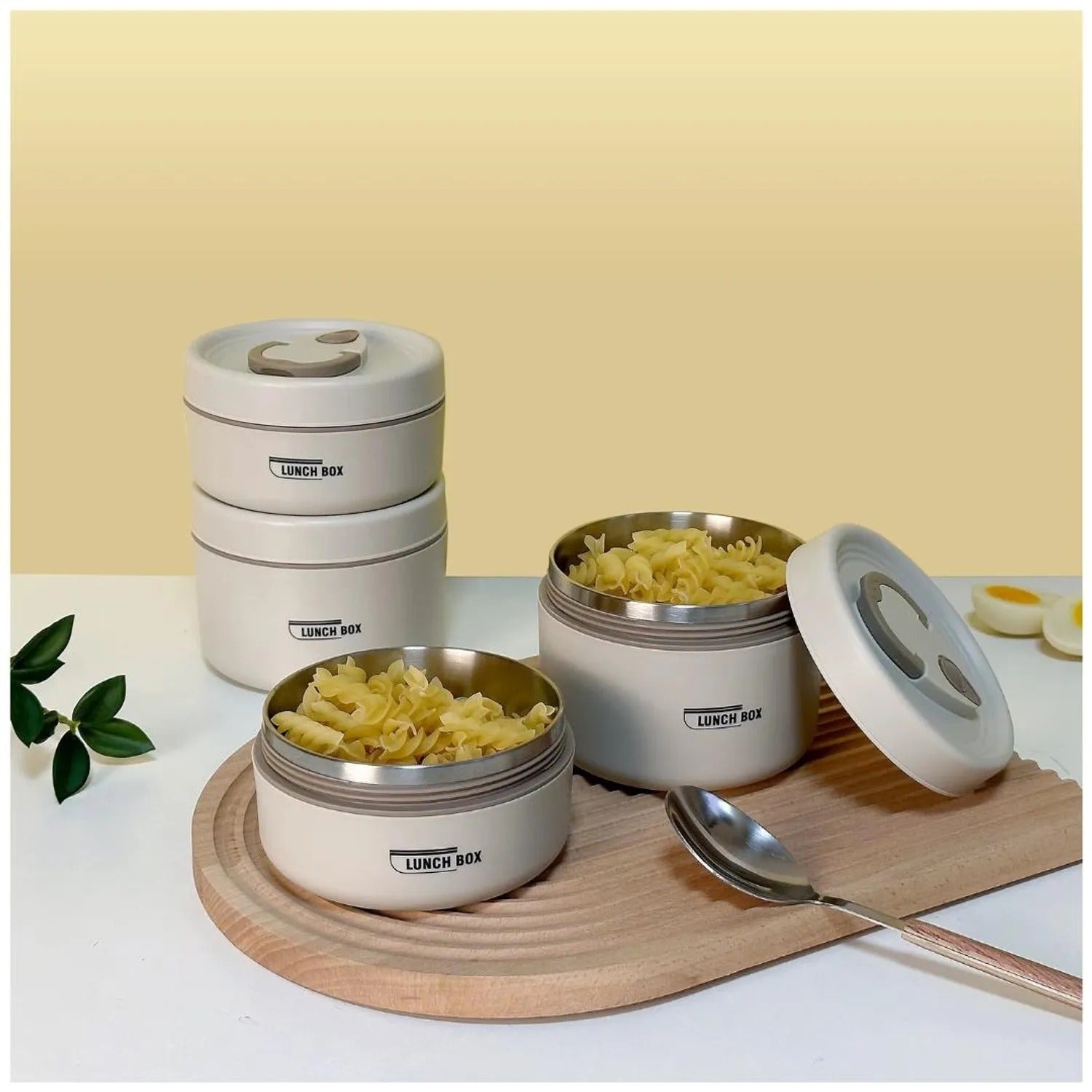 LunchBox™ – Set Lonchera térmica + Portacomidas de acero