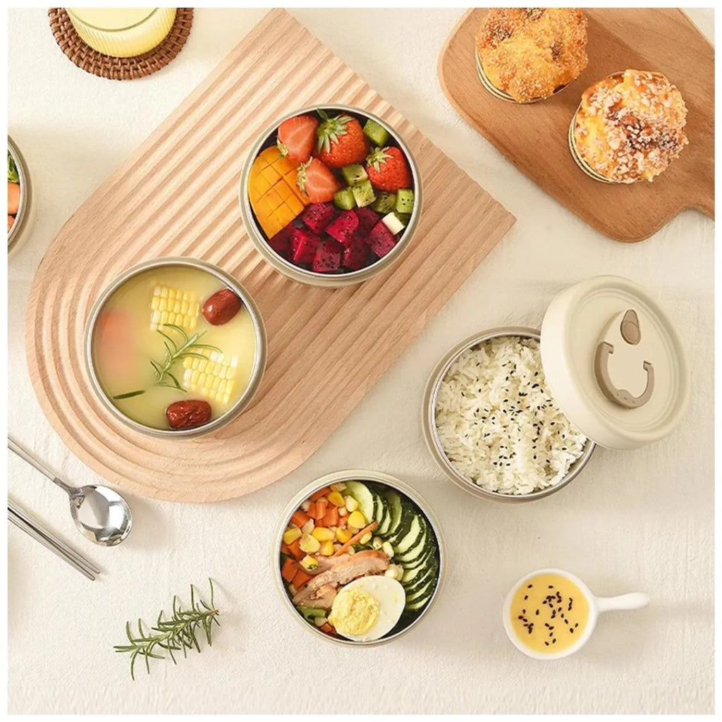 LunchBox™ – Set Lonchera térmica + Portacomidas de acero